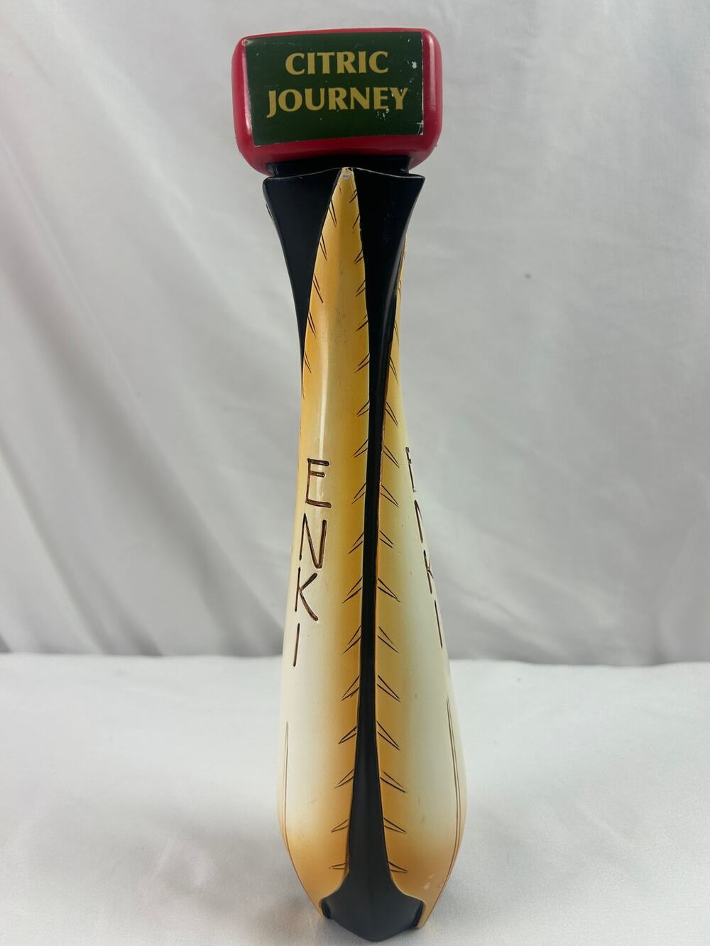 Enki Brewing Citric Journey Pale Ale Beer Tap Handle Victoria MN 2013 Rare